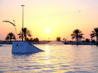 Cablepark Hindernisse