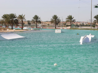 Cablepark Hindernisse