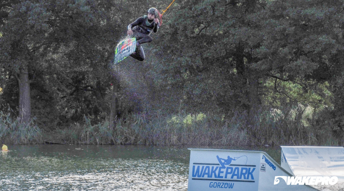 Wakepro obstacles in Wake Park Gorzów 