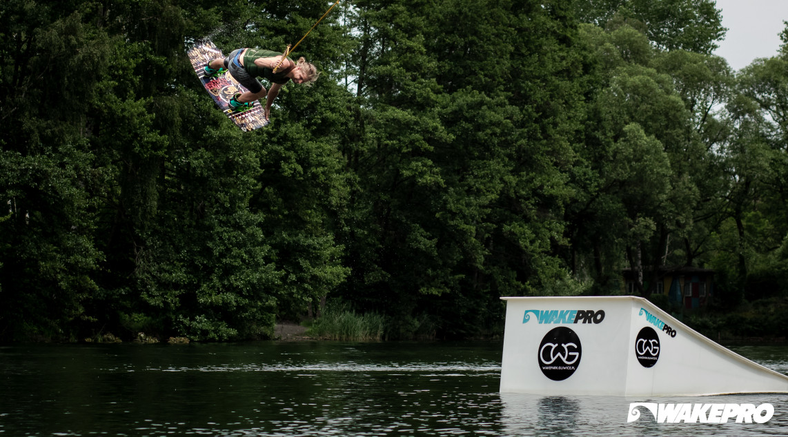 Wakepro obstacles at CWG Wakepark