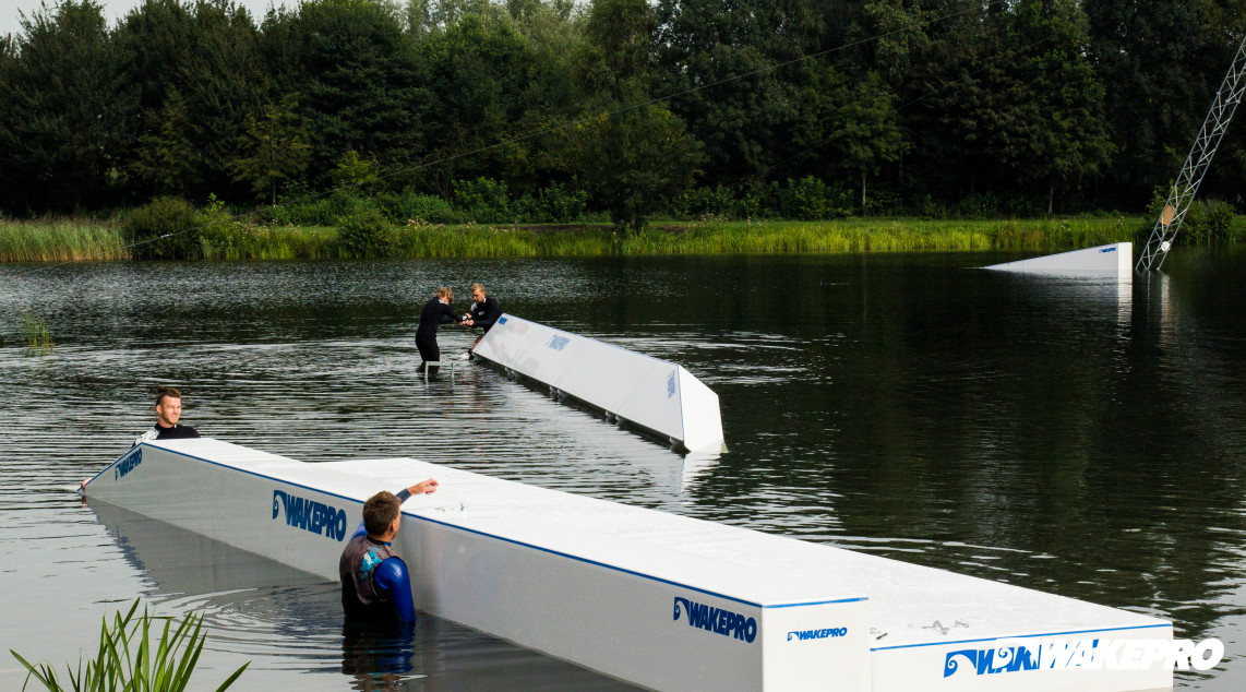 Wakepro obstacles in Lakeside Zwolle