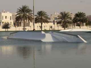 Obstacles du wakepark 