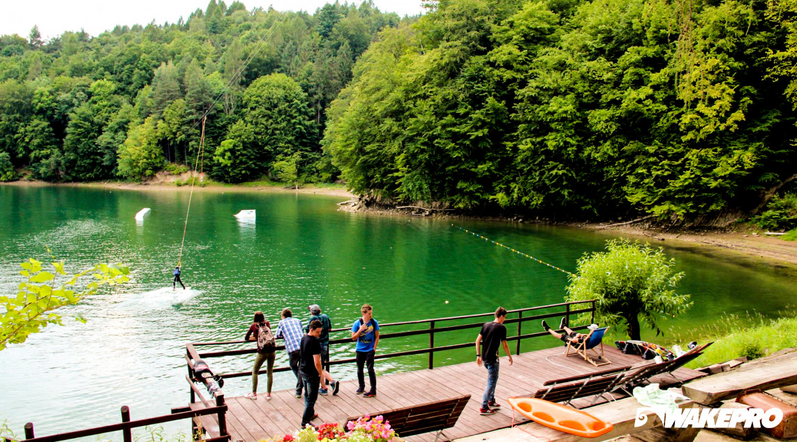 Wakepro obstacle in Wake Park Solina