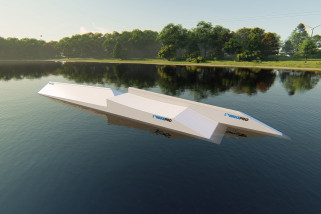 Schiene 2 Schiene Doppelseitige Bank