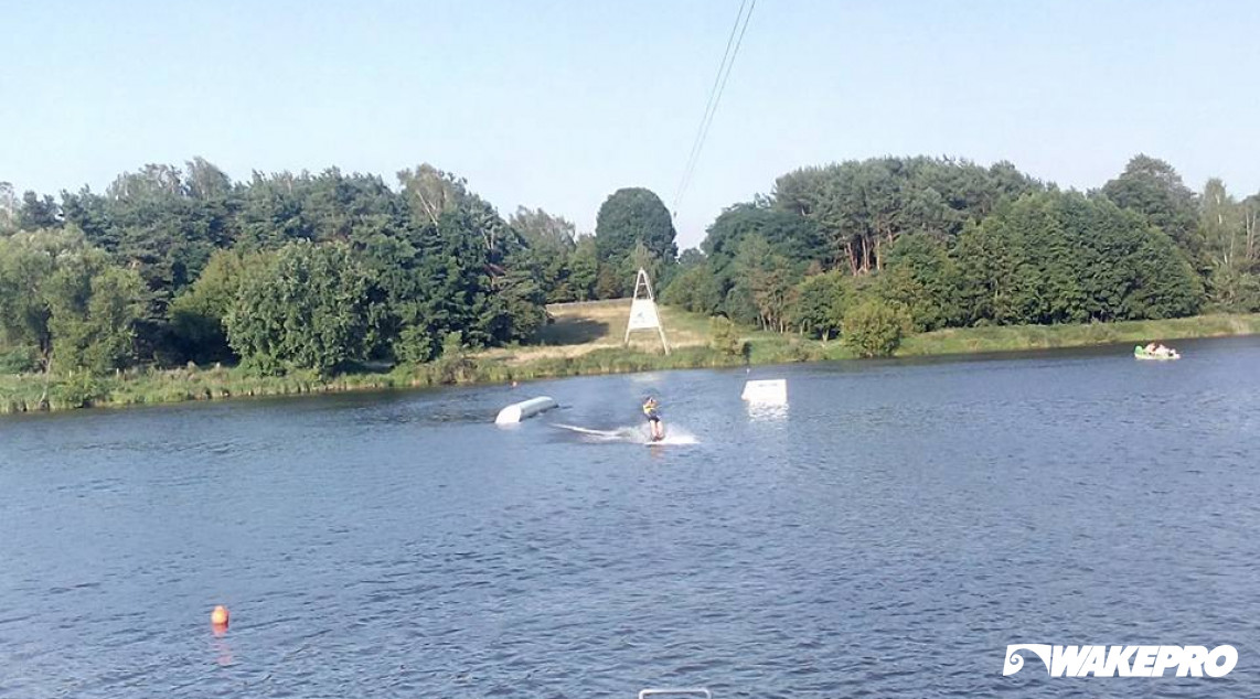 Wakepro elements in wakepark Pionki 