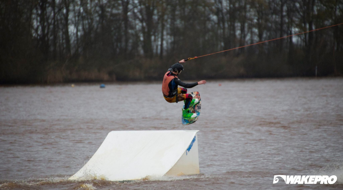 Wakepro obstacles at Break Out Grunopark