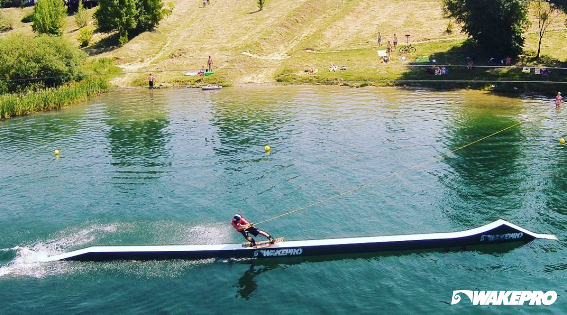 Wakepro obstacle in Kraków