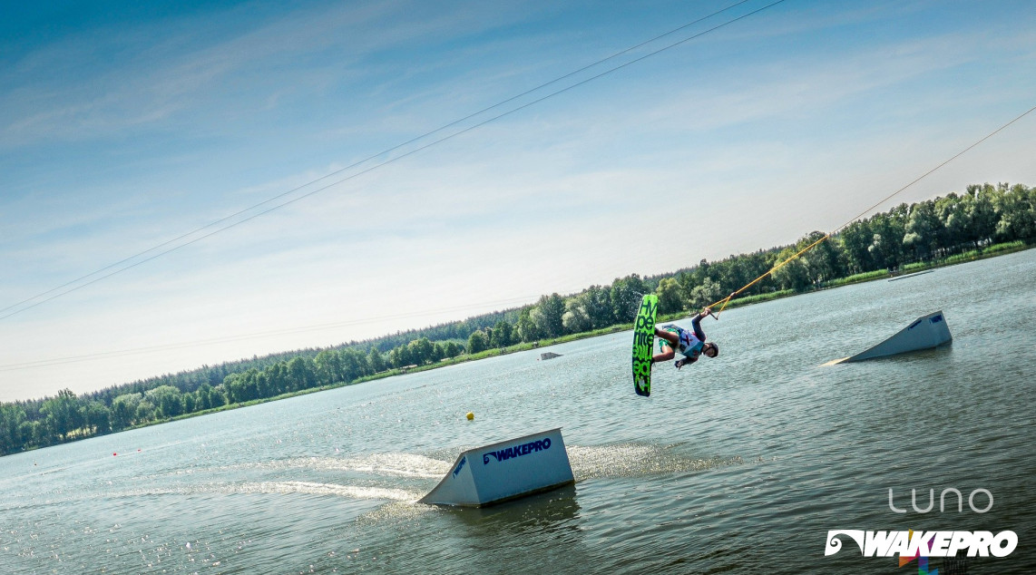 Wakepro elements in Margonin Wakepark 