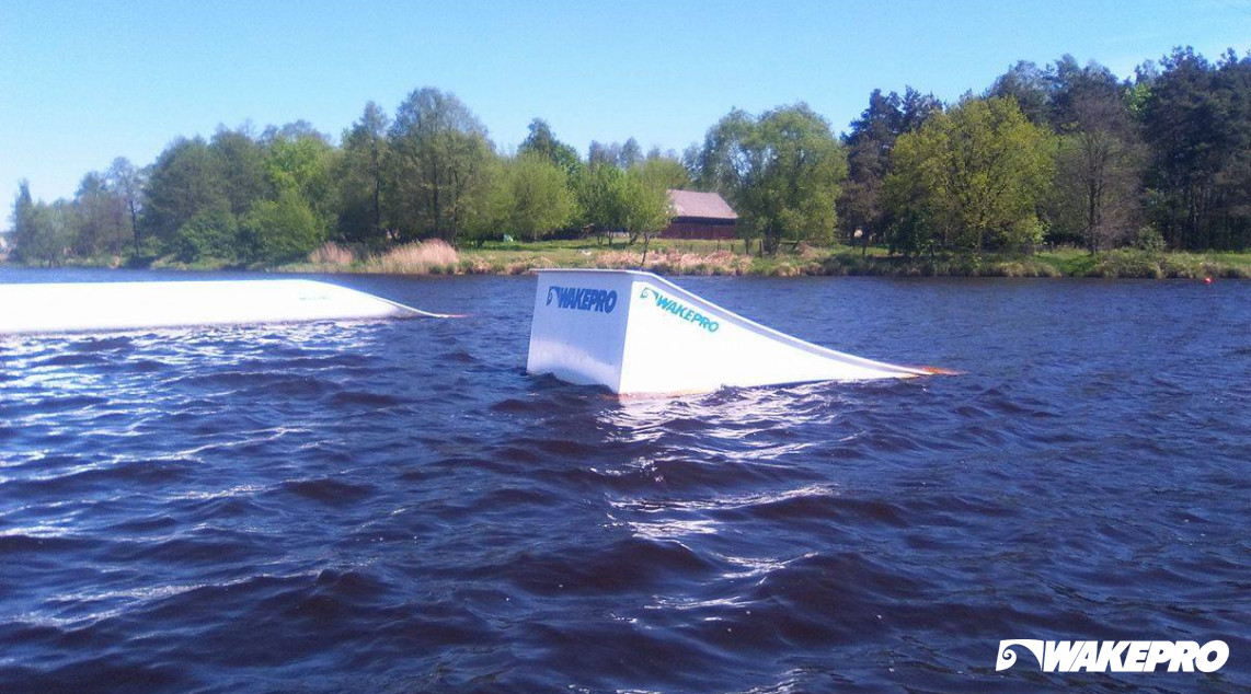 Wakepro elements in wakepark Pionki 