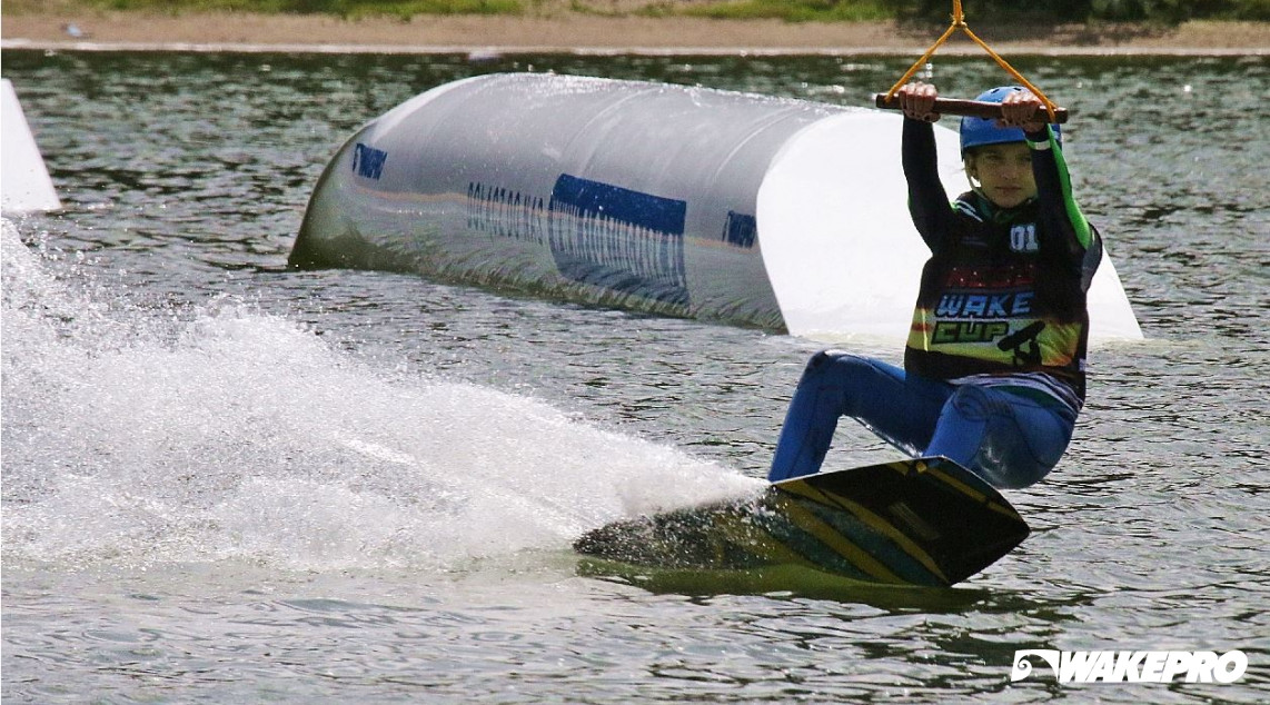 Wakepro obstacles in Floating Park Głębokie